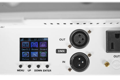 BEST PAR 60 White 2-Pack + ROCKFORCE W2 DMX Controller Bundle