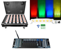 Best Strip 60 White 6-Pack + ROCKFORCE W2 DMX Controller Bundle