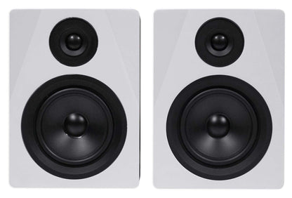 APM5W White Speakers + APM10W Subwoofer + RRS190S Pads Bundle
