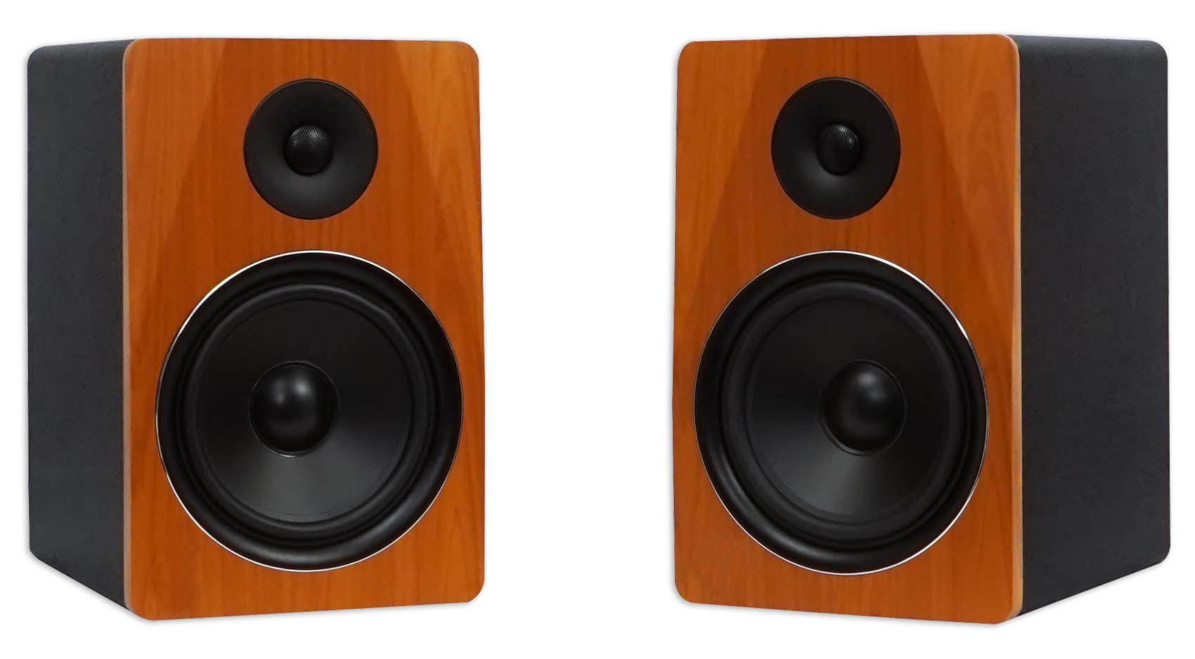 APM8C Classic Wood 2-Pack + USB Studio Monitors Bundle