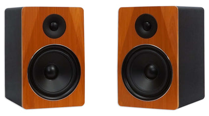 APM8C Classic Wood 2-Pack + USB Studio Monitors Bundle