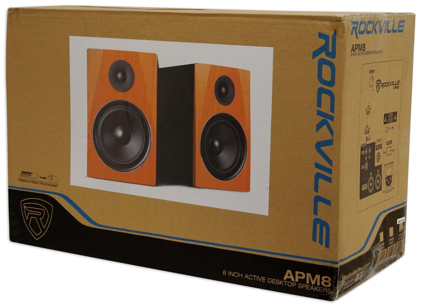 APM8C Classic Wood + RVSM1 Stands Bundle
