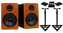 APM8C Classic Wood + RVSM1 Stands Bundle