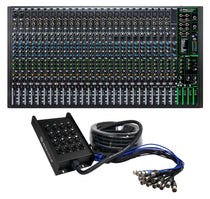 Mackie ProFX30v3 30-Channel 4-Bus Effects Mixer ProFX30 v3+50 Ft XLR Snake Cable