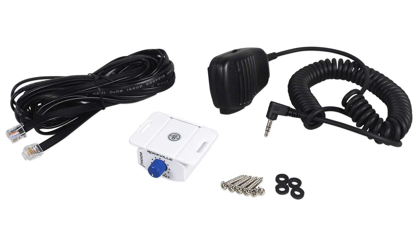 RKL80MB 6-Pack + RXM-S6 Amplifier + RMWK4 Install Kit Bundle