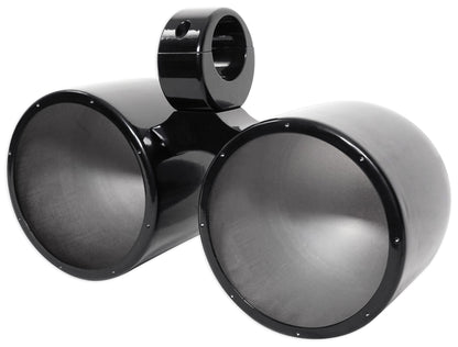 RKL80MB LED 2-Pack + Black Dual 7.7" Cans Bundle