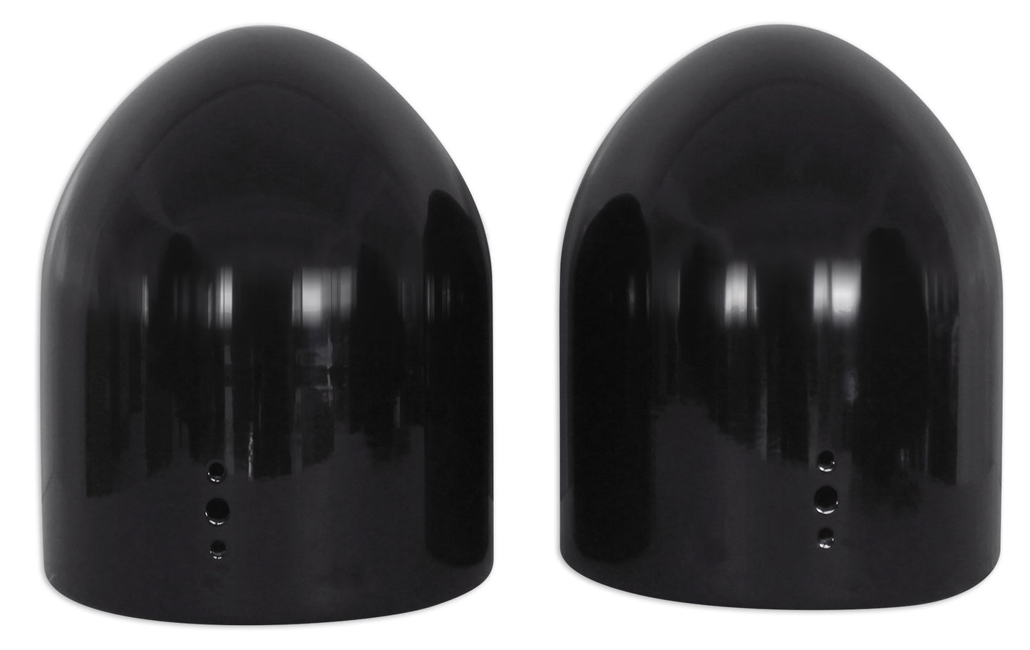 RKL80MB LED 2-Pack + Black Dual 7.7" Cans Bundle