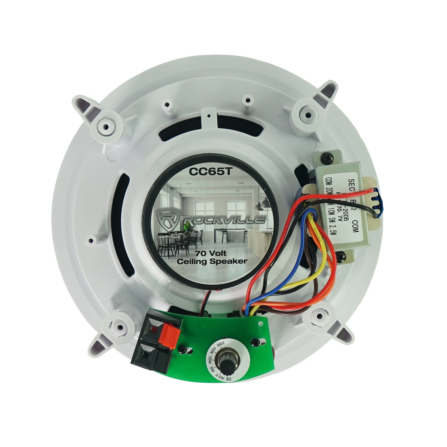 CC65T White 6-Pack + RCS80-1 Bundle