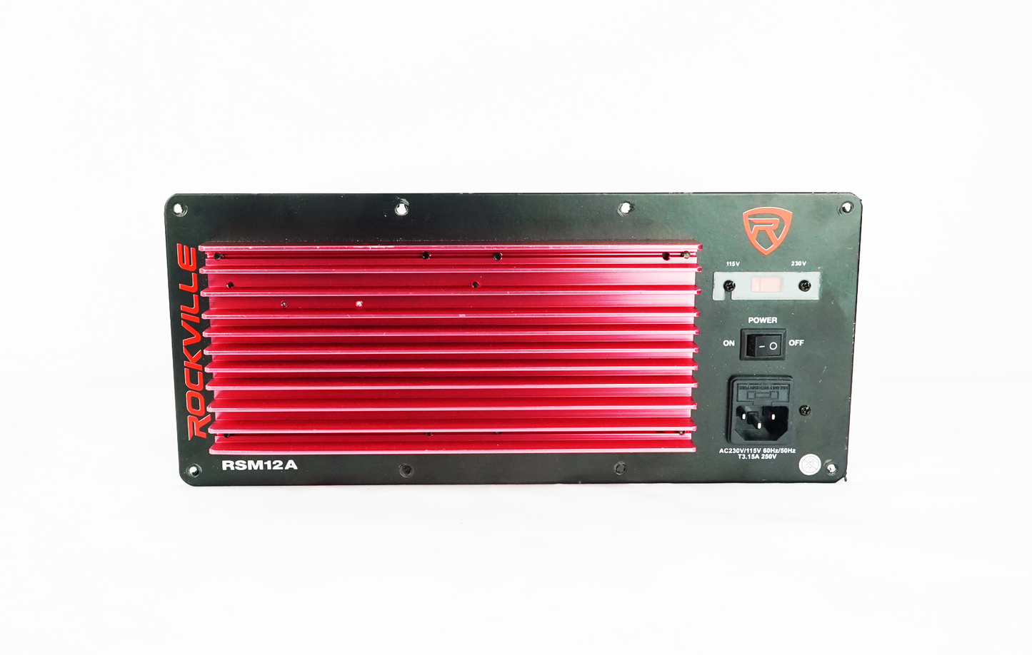 250 Watt RMS Pro Audio Powered Speaker Amplifier Plate 45Hz-20KHz 115/230V