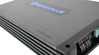 RKL80MW White 4-Pack + DBM45 Marine Amplifier Bundle