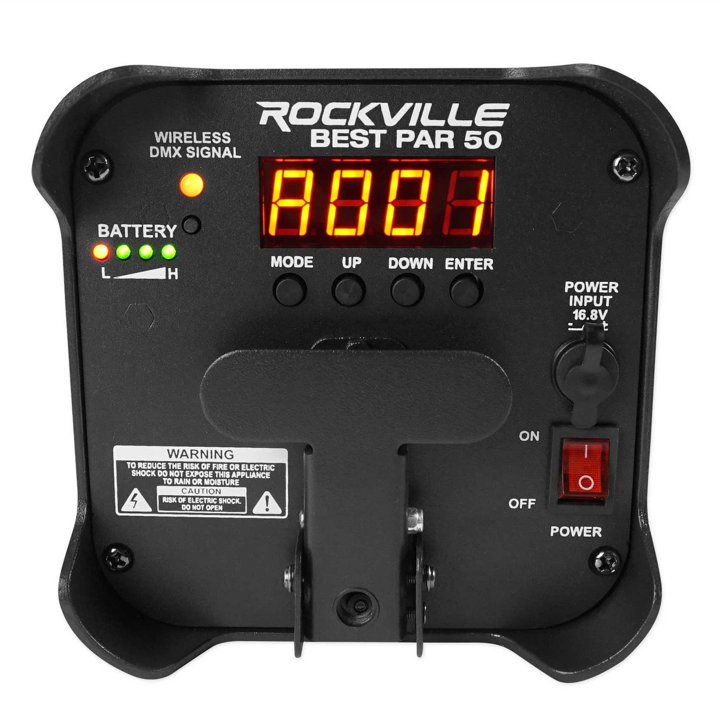BEST PAR 50 6-Pack + ROCKFORCE W2 DMX Controller Bundle