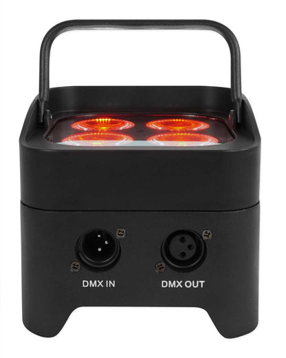 BEST PAR 50 8-Pack + ROCKFORCE W2 DMX Controller Bundle