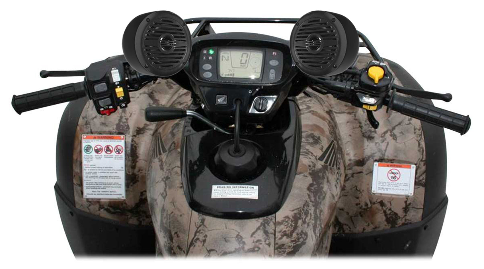 MS40B 4" Speakers + 4" Black Tower Pods Bundle