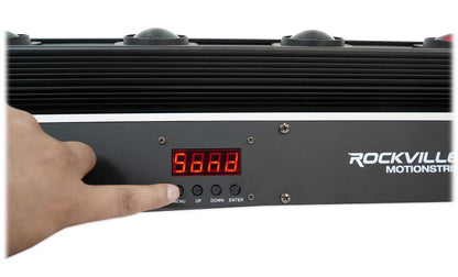 MOTIONSTRIP Light Bar 4-Pack + ROCKFORCE 384 DMX Controller Bundle