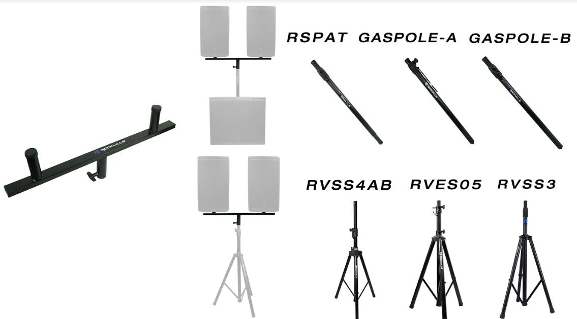 RPG12 4-Pack + RBG15S Subwoofer Bundle