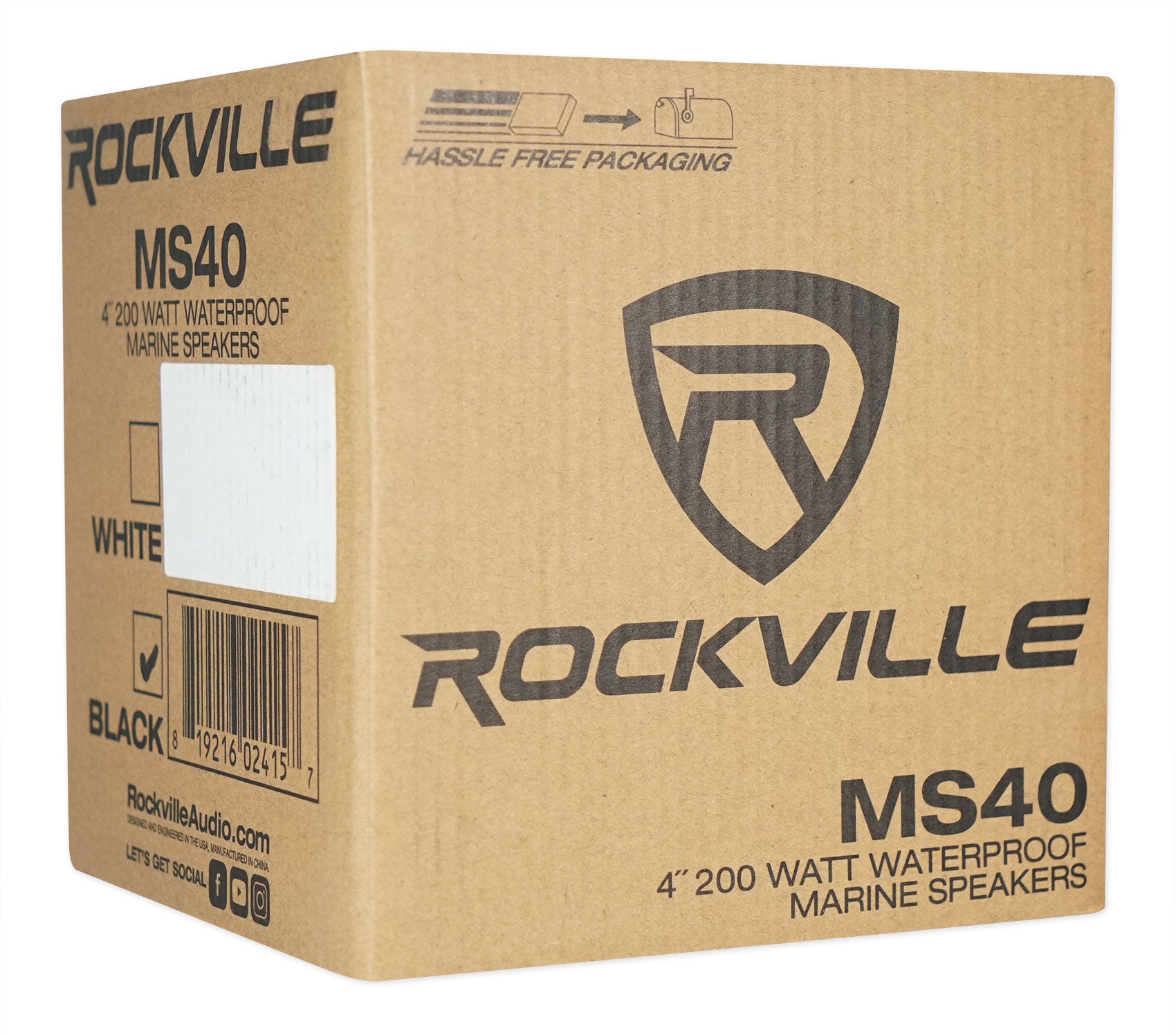 2-Pair MS40B+2-Pair 40KMMTES+MAC40W BOAT