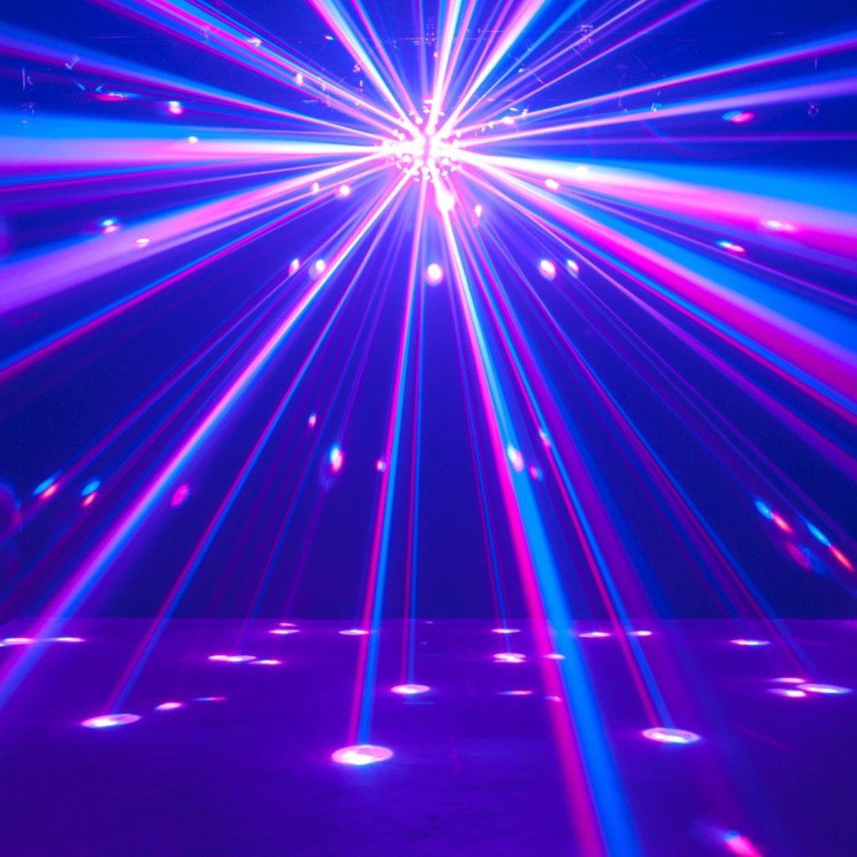 American DJ ADJ Starburst LED Sphere Shooting Beam Effect+Battery Par Light
