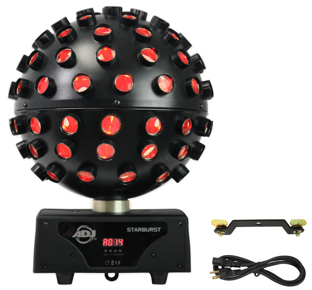 American DJ ADJ Starburst LED Sphere Shooting Beam Effect+Battery Par Light