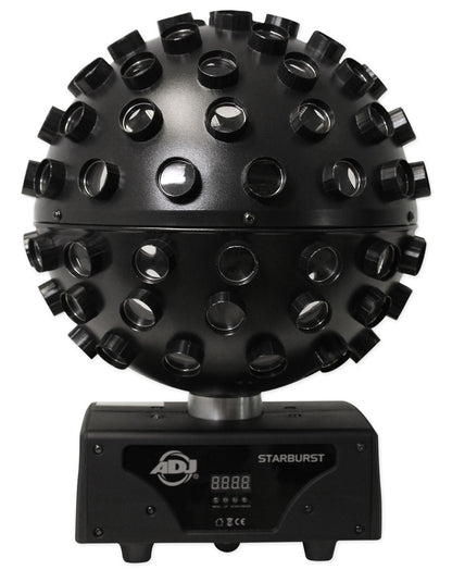 American DJ ADJ Starburst LED Sphere Shooting Beam Effect+Battery Par Light