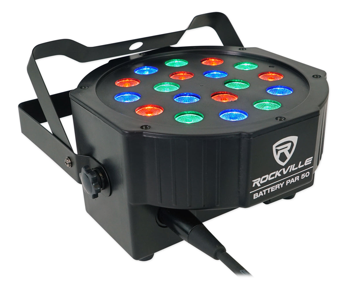 American DJ ADJ Starburst LED Sphere Shooting Beam Effect+Battery Par Light