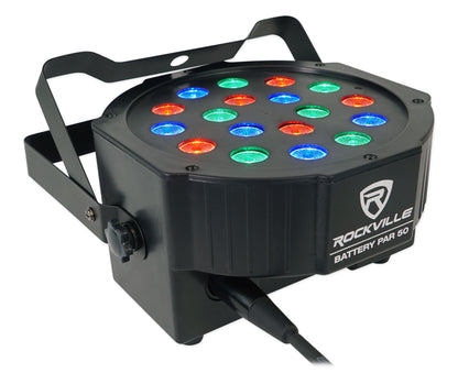 American DJ ADJ Starburst LED Sphere Shooting Beam Effect+Battery Par Light
