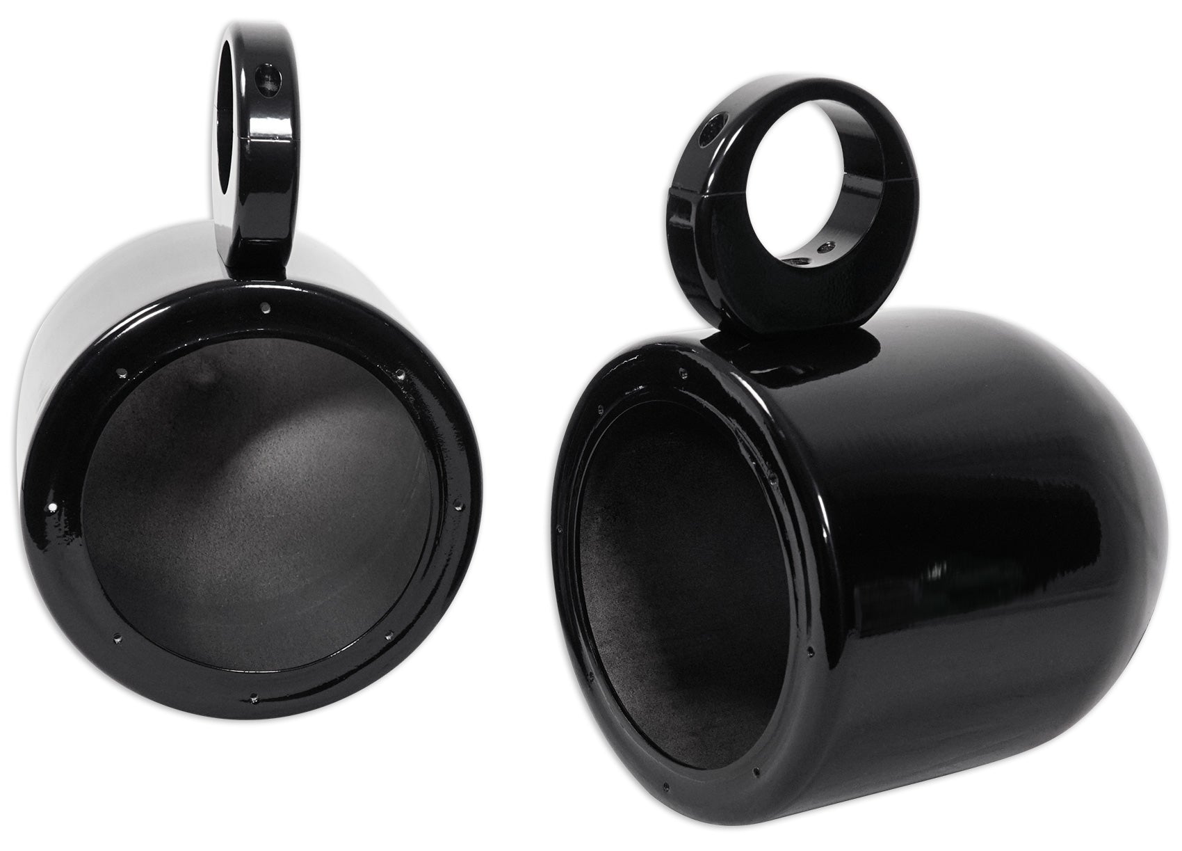 MAC65B Black 6.5" Tower Speaker Pods 2-Pack + MAC360B Surface Clamps Bundle