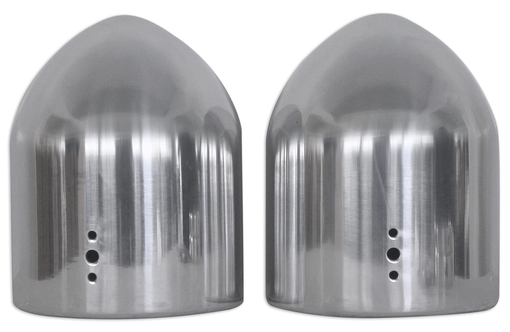 MAC65S Polished 6.5" Tower Speaker Pods 2-Pack + MAC360C Swivel Clamps Bundle