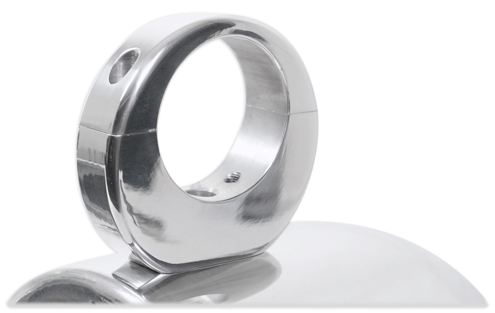 MAC65S Polished 6.5" Tower Speaker Pods 2-Pack + MAC360C Swivel Clamps Bundle