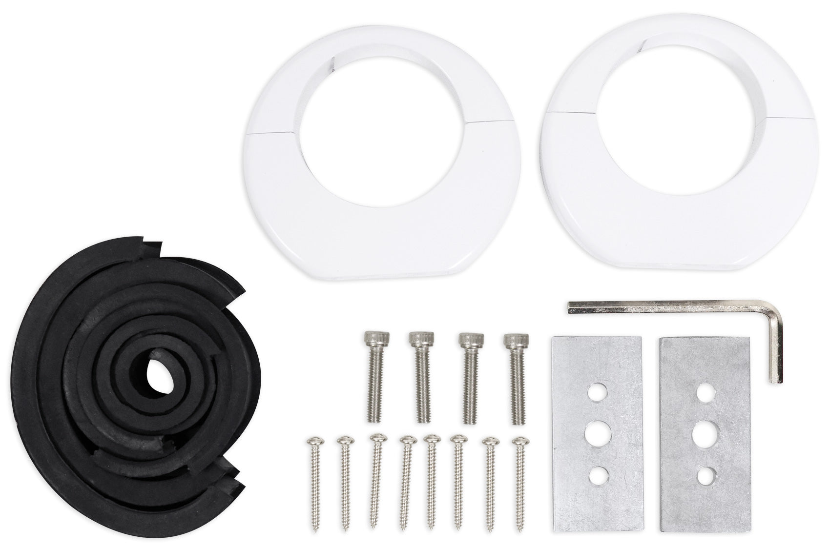 MAC90W 8" White Speaker Pods + MAC360W Swivel Bundle