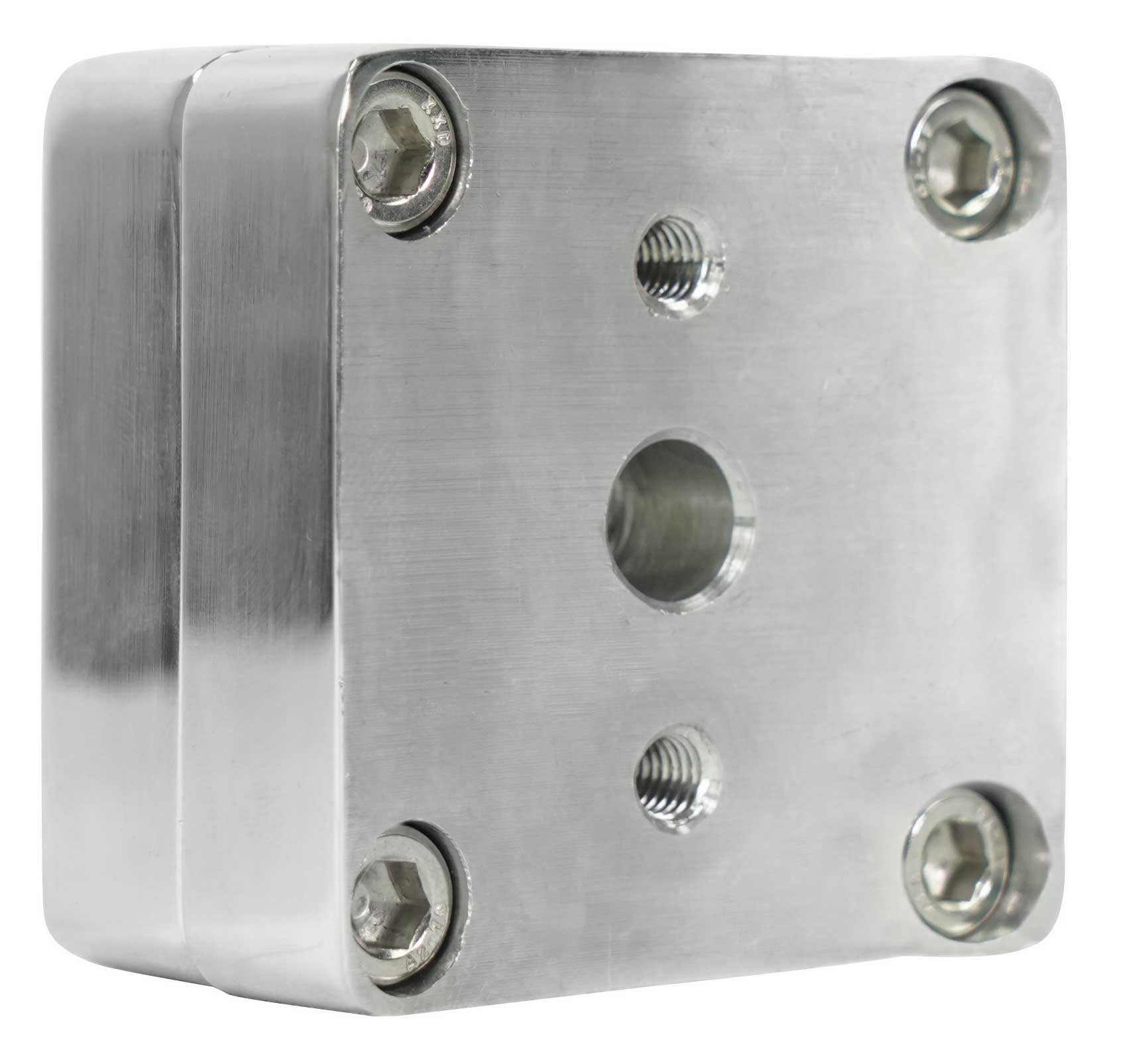 MAC525S 5.25" Chrome Wakeboard Pods 2-Pack + 360° Swivel Clamps Bundle