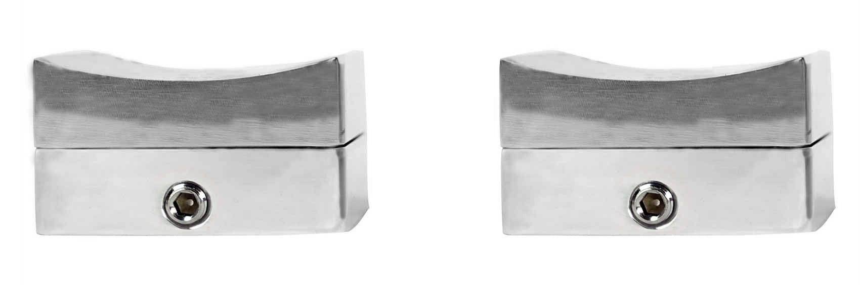 MAC80S Polished 7.7" Tower Speaker Pods 2-Pack + MAC360C Swivel Clamps Bundle