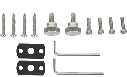 MAC80S Polished 7.7" Tower Speaker Pods 2-Pack + MAC360C Swivel Clamps Bundle