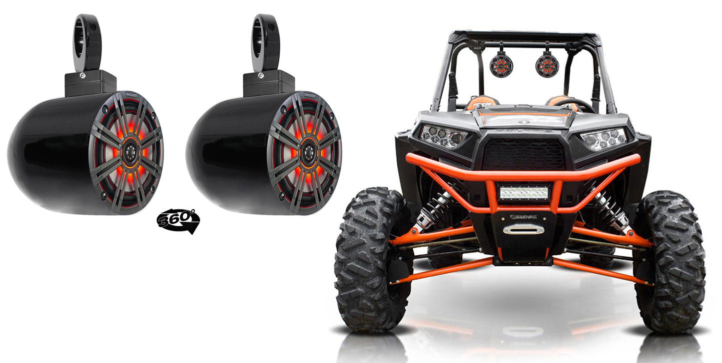 MAC65B+MAC360B KICKER SWIVEL RZR