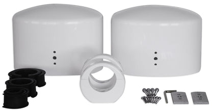 MAC69W White 6x9" Tower Speaker Pods 2-Pack + MAC360W Swivel Clamps Bundle