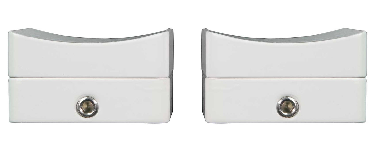 MAC525W White 5.25" Tower Speaker Pods 2-Pack + MAC360W Swivel Clamps Bundle