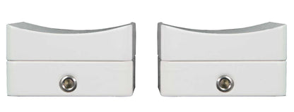 MAC525W White 5.25" Tower Speaker Pods 2-Pack + MAC360W Swivel Clamps Bundle