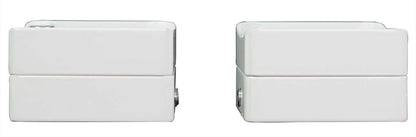 MAC525W White 5.25" Tower Speaker Pods 2-Pack + MAC360W Swivel Clamps Bundle