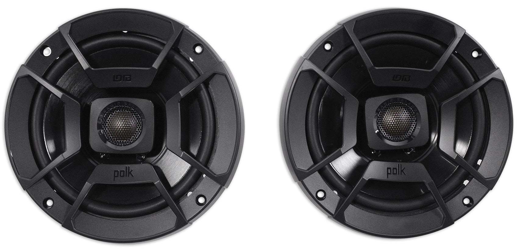 MAC65W White 6.5" Tower Speaker Pods 2-Pack + MAC360W Swivel Clamps Bundle