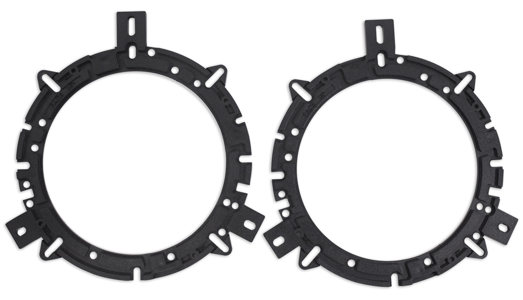 MAC65W White 6.5" Wakeboard Tower Pods 2-Pack + MAC360W Swivel Clamps Bundle