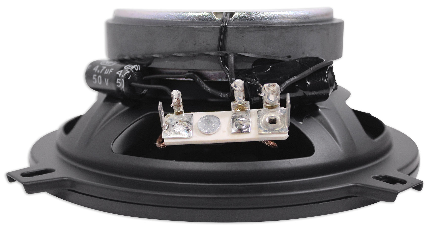 MAC525B 5.25" Black Wakeboard Pods 2-Pack + 360° Swivel Clamps Bundle