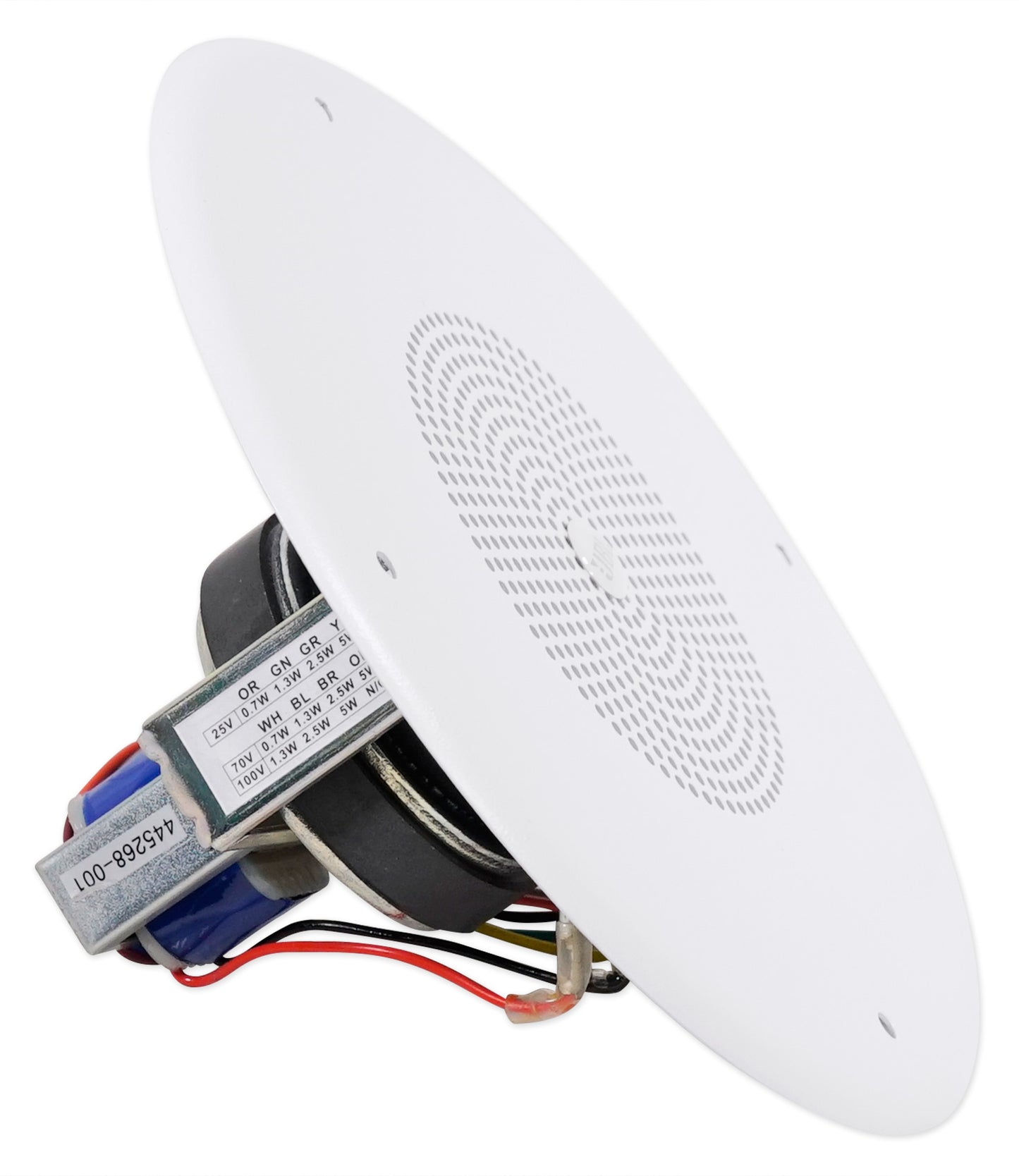 RCS350-6 6-Zone 350W Amp + JBL CSS8004 White 40-Pack Bundle