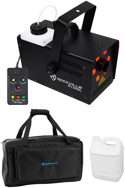 R1200L + Waterproof Fog Machine Bag Bundle