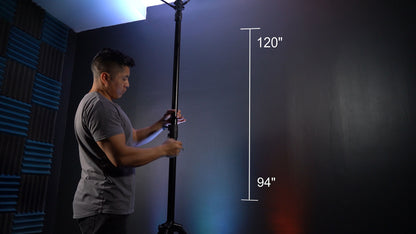 RVLS1 Lighting Tree Stand + RSC7B Scrim + O‑Clamp Bundle