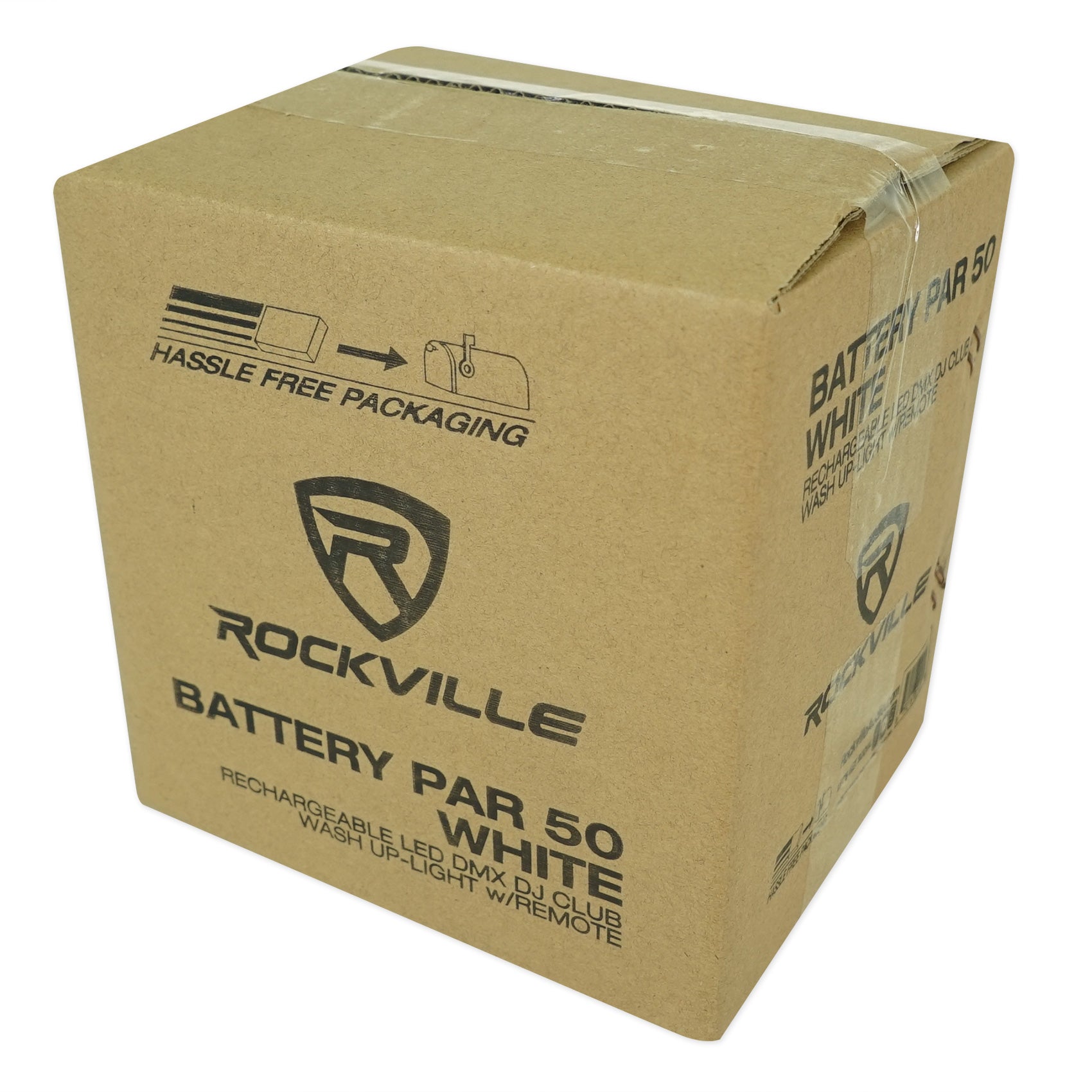 BATTERY PAR 50 Mixed 10-Pack + Charging Road Case Bundle