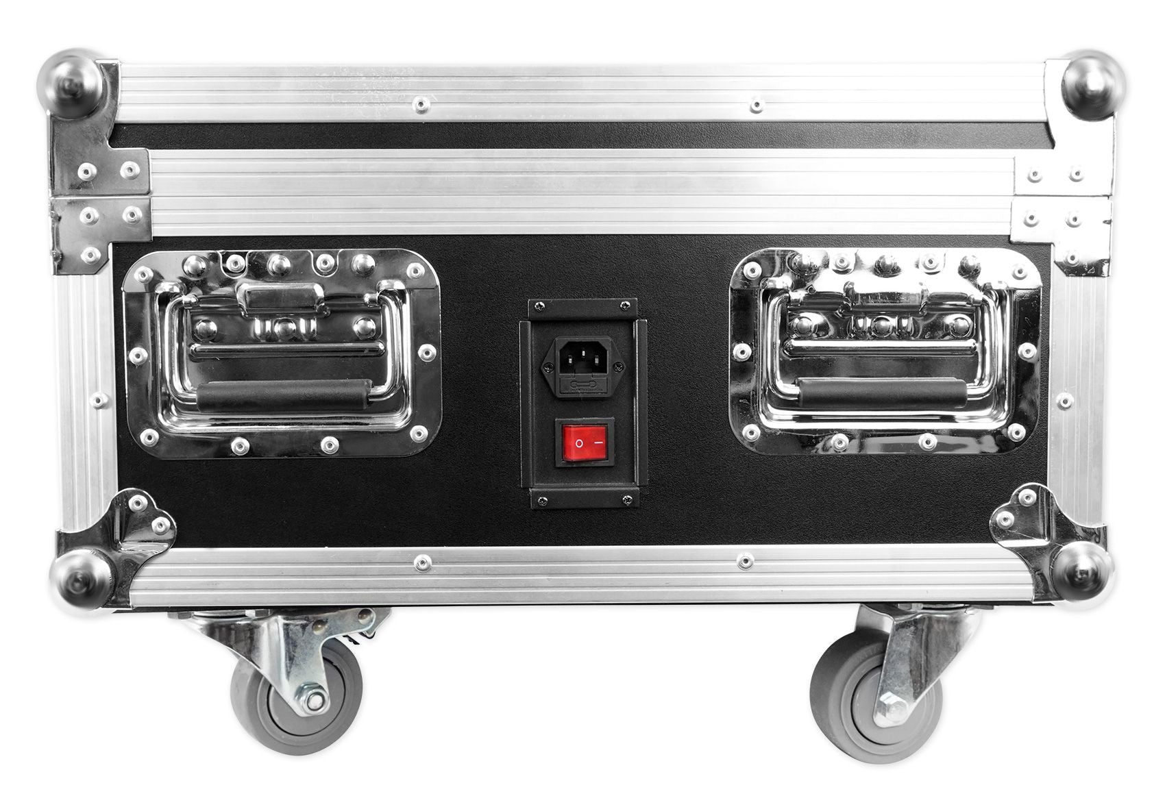 BATTERY PAR 50 Mixed 10-Pack + Charging Road Case Bundle