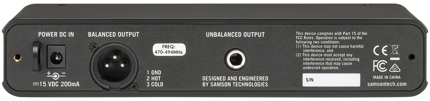 Samson Airline 88 Wireless Headset Mic+8" Bluetooth Speaker 4 Yoga/Spin/Pilates