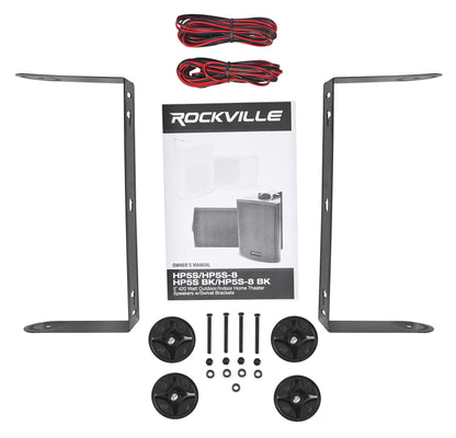 BluTube LED + HP5S-8 BK 2-Pack + Rock Shaker 8 Bundle