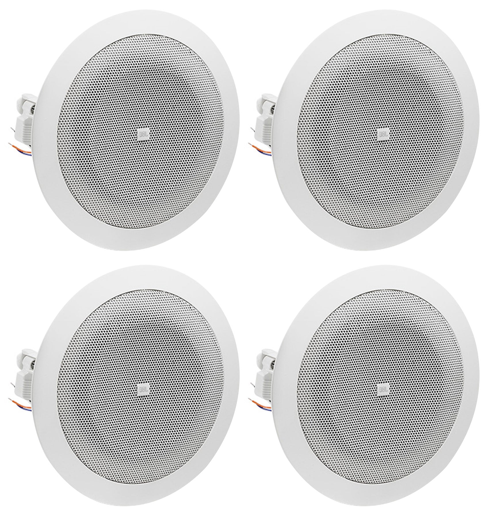JBL 8124 Ceiling Speakers 4-Pack + JBL VMA160 Mixer‑Amplifier Bundle