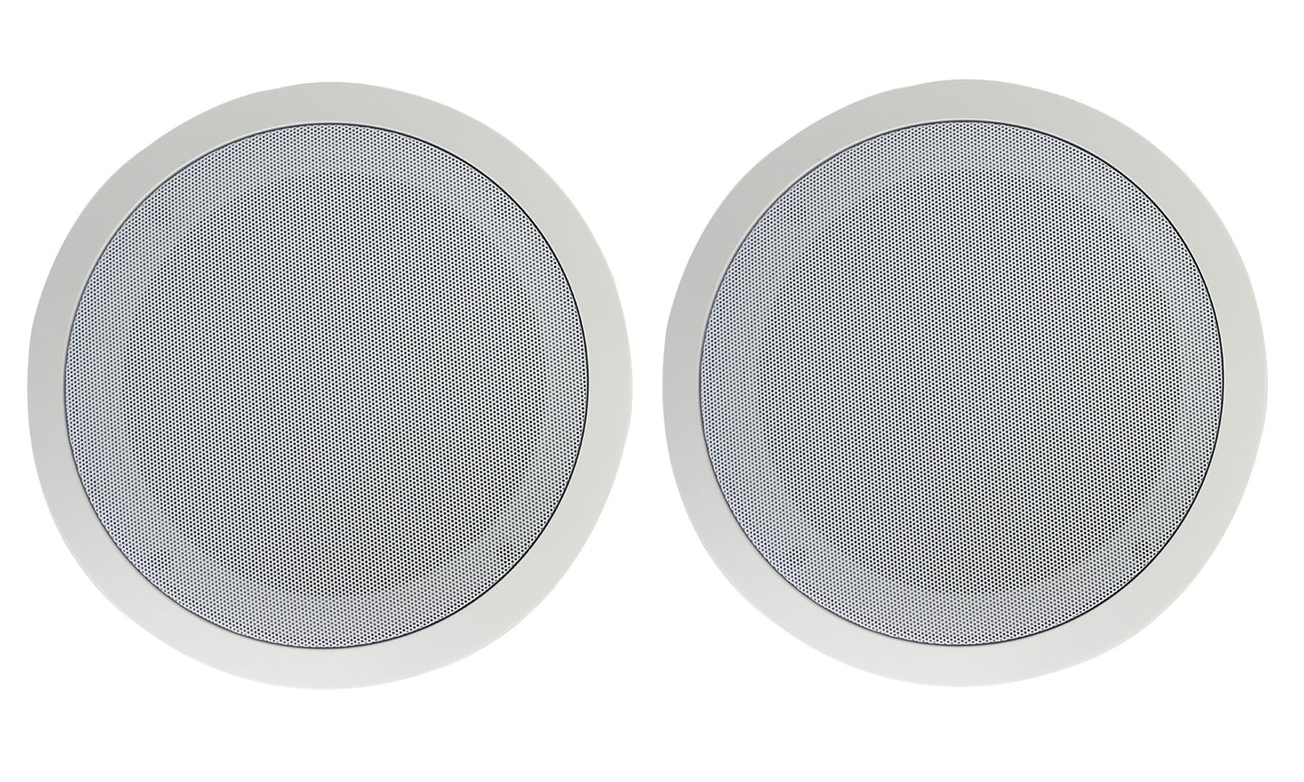 CC80T White 2-Pack + RCS80-1 Amplifier Bundle