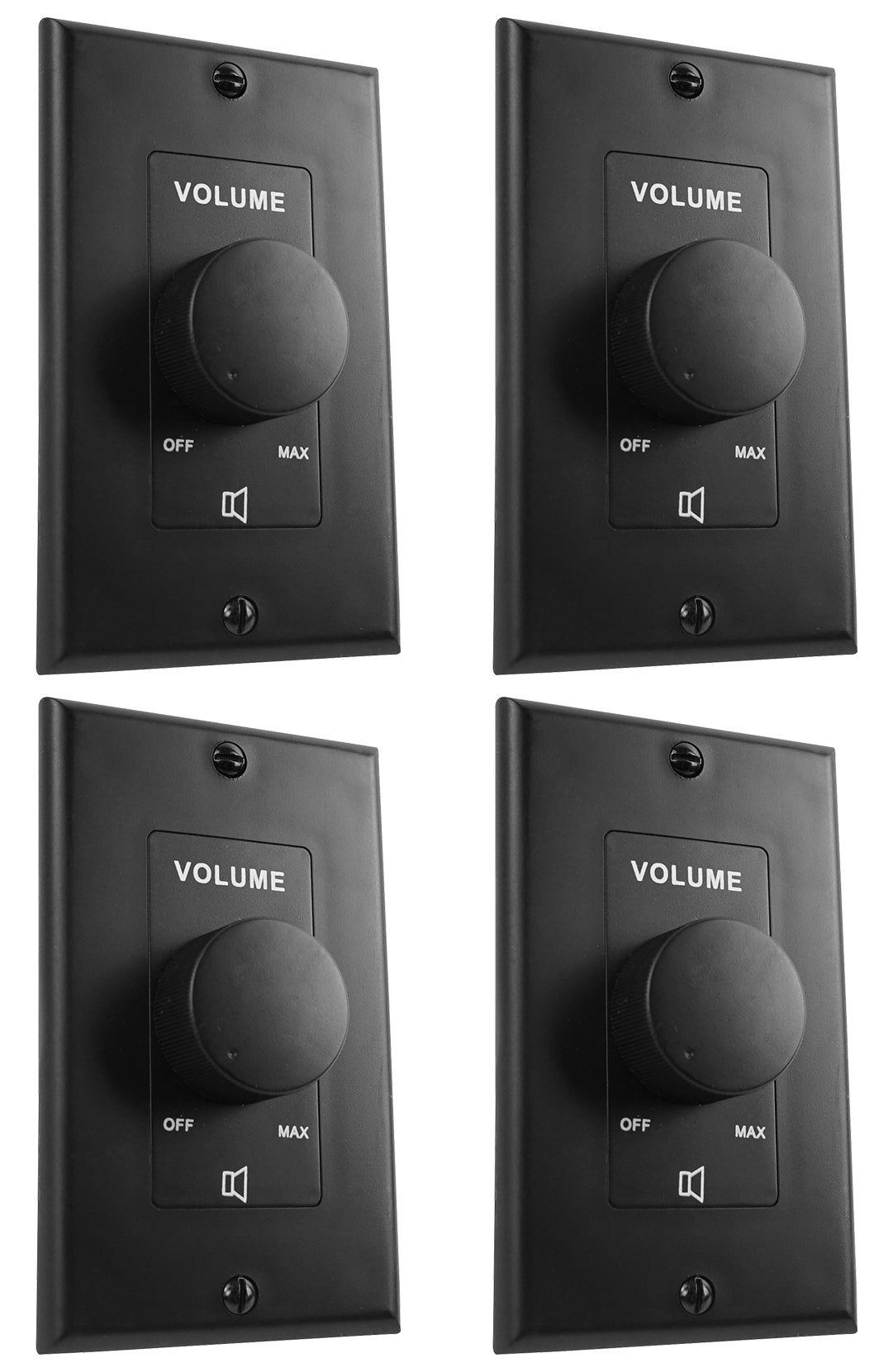 VOL70100 Black 4-Pack